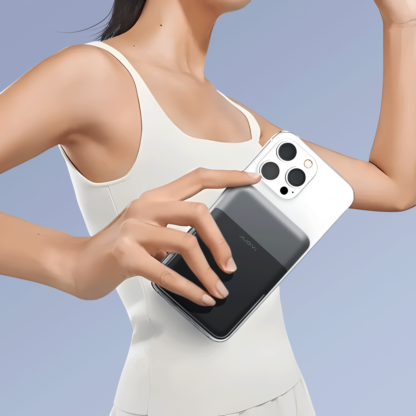 JUOVI Magnetische kabellose Powerbank 10000mAh