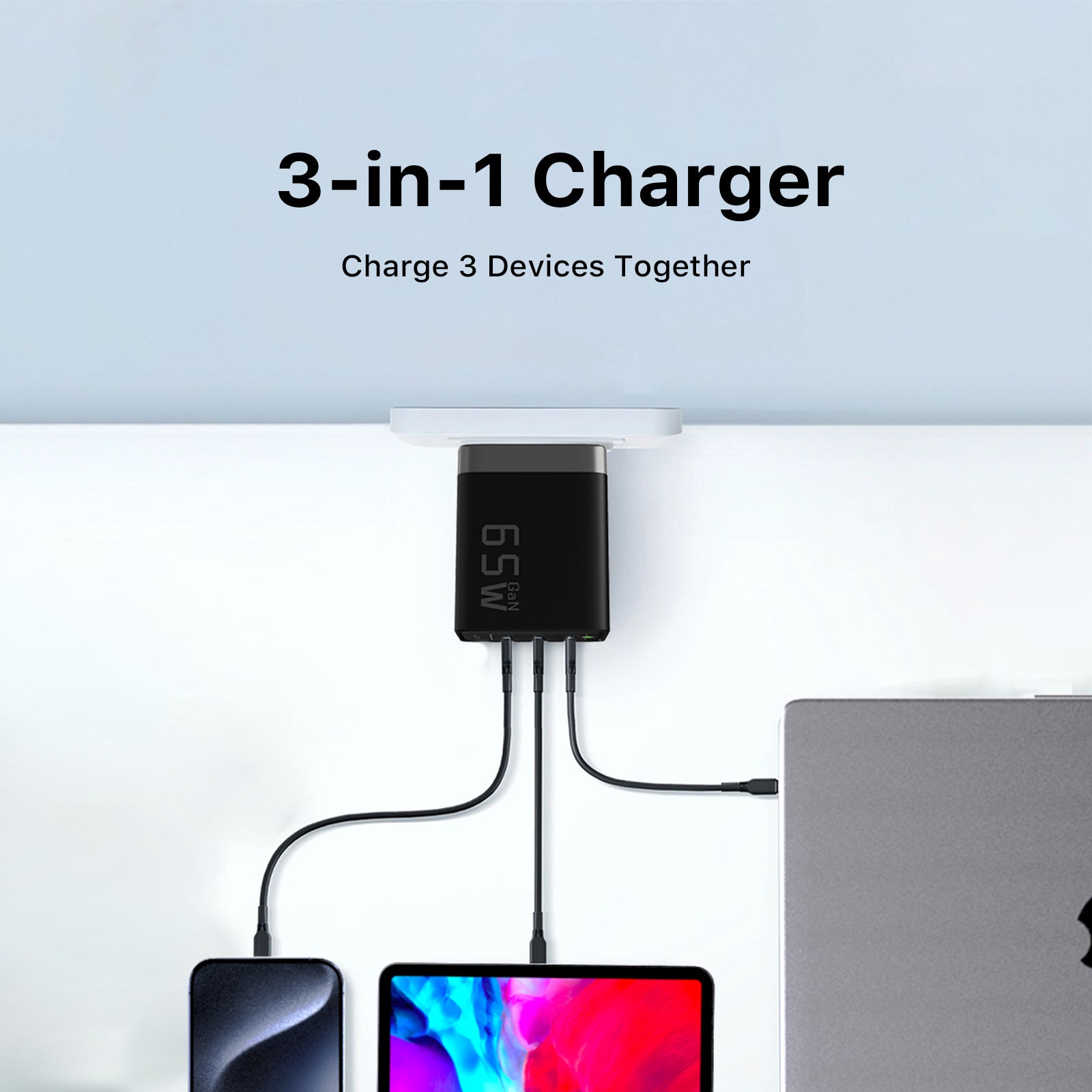 JUOVI USB C Charger 65W