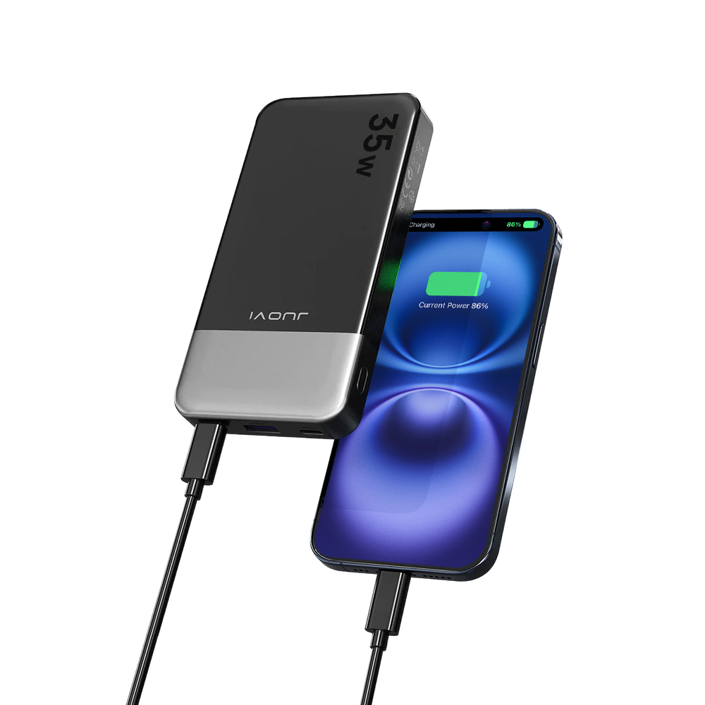 JUOVI PD Power Bank With USB-C 35W 10000mAh