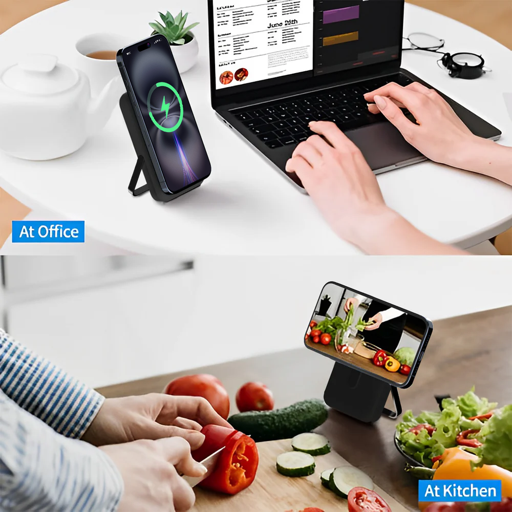 JUOVI Magnetische kabellose Powerbank 10000mAh