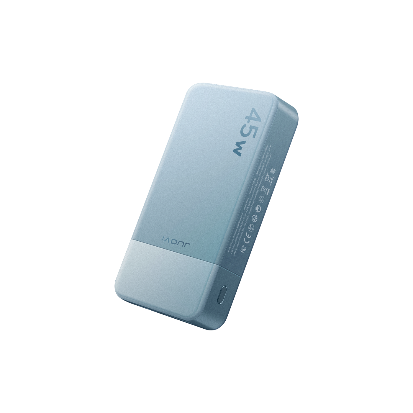 Power Bank Portable Charger,20000mAh 45W PD3.0 QC 4.0 Fast Charging Battery Pack with LED Display,2 USB-C,2 USB-A for iPhone Tablet MacBook