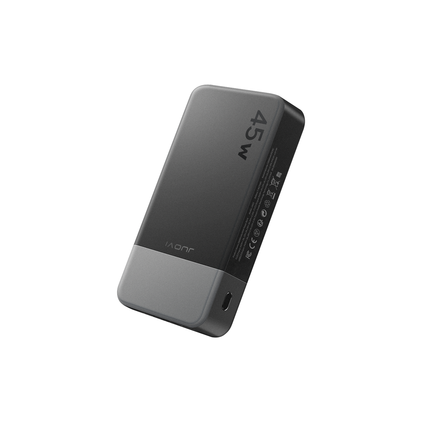 Power Bank Portable Charger,20000mAh 45W PD3.0 QC 4.0 Fast Charging Battery Pack with LED Display,2 USB-C,2 USB-A for iPhone 15 16, MacBook